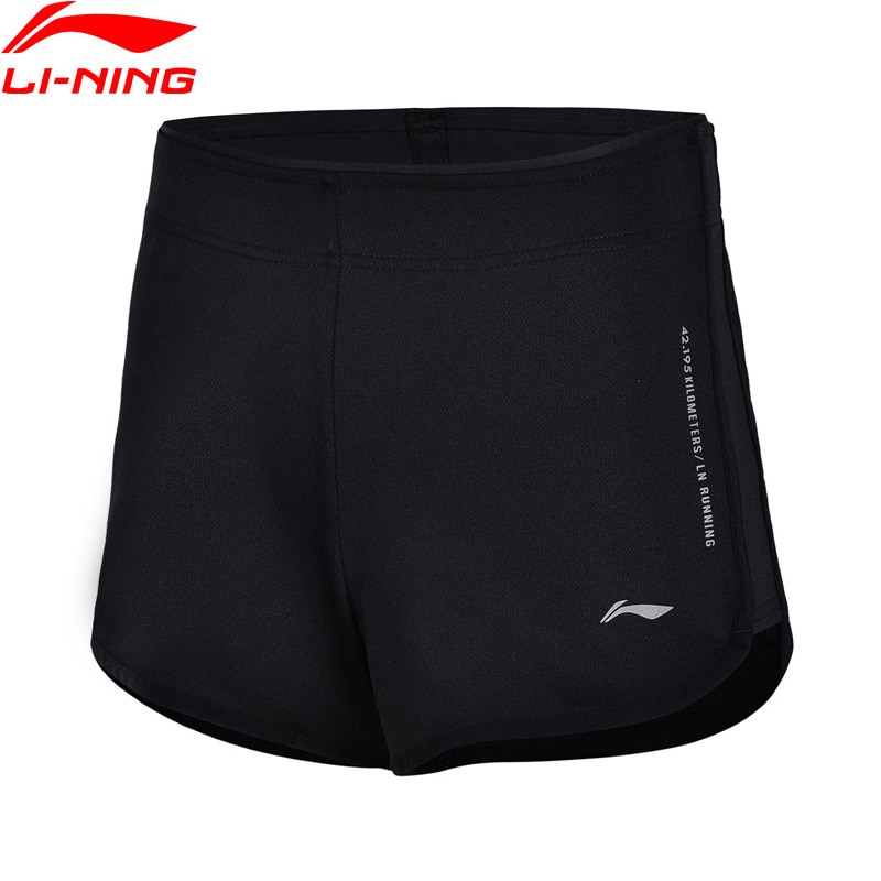 Li-Ning Women Running Shorts ⼺ ַ Ʈ 100%   Ʈ ƮϽ LiNing li ning  ݹ AKYN014 WKD582